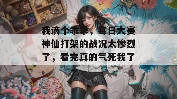 我滴个乖乖，每日大赛神仙打架的战况太惨烈了，看完真的气死我了。
